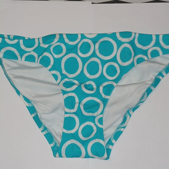 Victoria's Secret Low Rise Brief Blue Bubbles Bikini Bottom NWOT - Picture 6 of 8